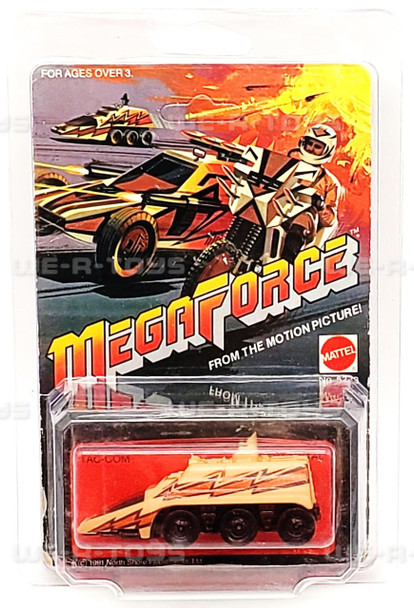 MegaForce TAC-COM Die-Cast Metal Vehicle Mattel 1981 #5273 Unpunched NEW