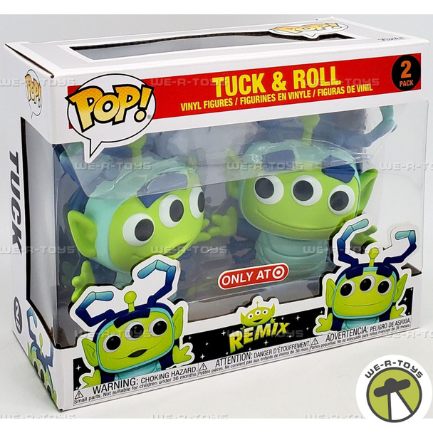 Funko POP Disney Pixar Remix Aliens as Tuck & Roll Vinyl Figures 2 Pack 2020