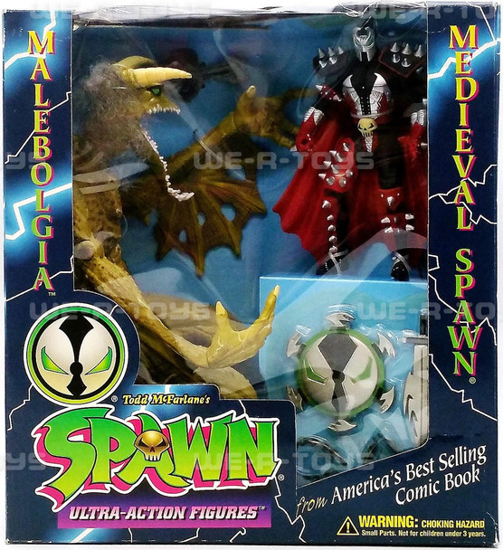 McFarlane Toys Medieval Spawn vs Malebolgia Limited Edition Collectors Set 1995 McFarlane 90119