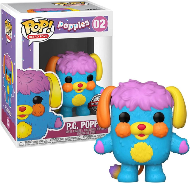 Funko Pop Retro Toys 02 Popples P.C. Popple Vinyl Figure Target Exclusive 2020
