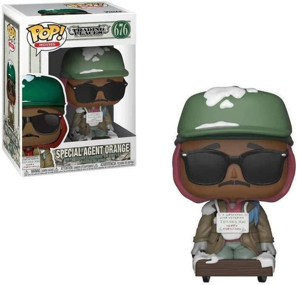 Trading Places Funko Pop! Movies 676 Trading Places Special Agent Orange Vinyl Figure 2018