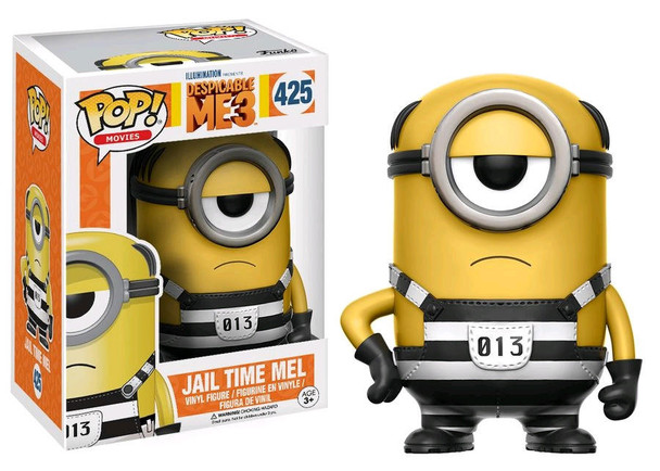 Despicable Me Funko Pop Movies 425 Despicable Me 3 Jail Time Mel Vinyl Figure Target Exclusive