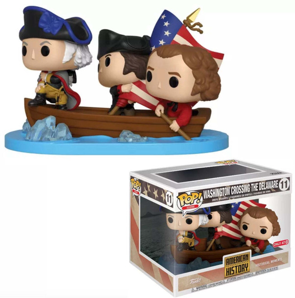 Funko Pop! Icons 11 American History Washington Crossing The Delaware Exclusive