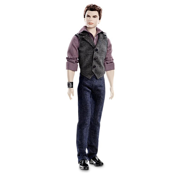 The Twilight Saga Emmett Barbie Doll Pink Label 2012 Mattel Y5910