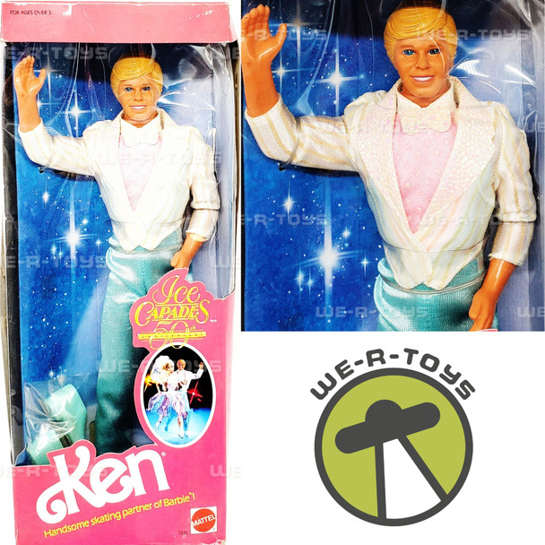 Barbie Ice Capades 50th Anniversary Ken Doll Mattel 1989 #7375 NEW