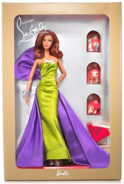 Anemone Barbie Doll by Christian Louboutin Third in Series 2009 Mattel R4487