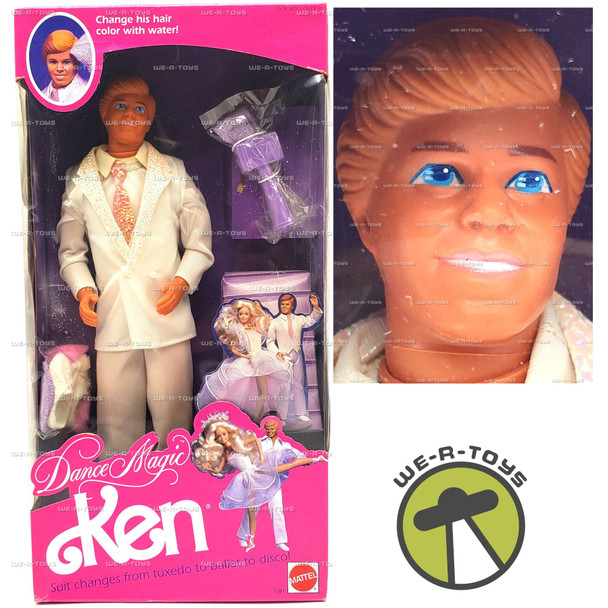 Barbie Dance Magic Ken Doll Ballet to Disco Mattel 1989 #7081