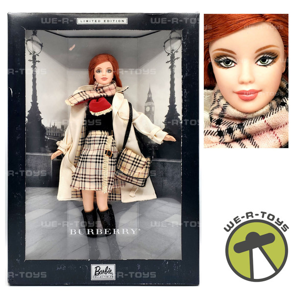 Barbie Collectibles Burberry Doll Limited Edition 2000 Mattel #29421 NRFB