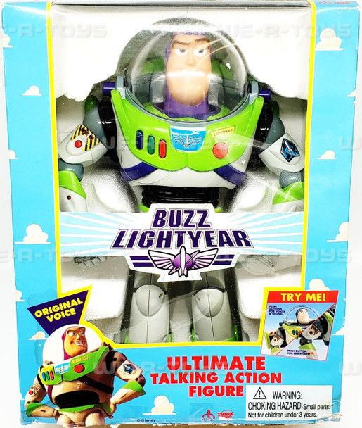 Disney Pixar Toy Story Buzz Lightyear Talking Action Figure Think Way No. 62809