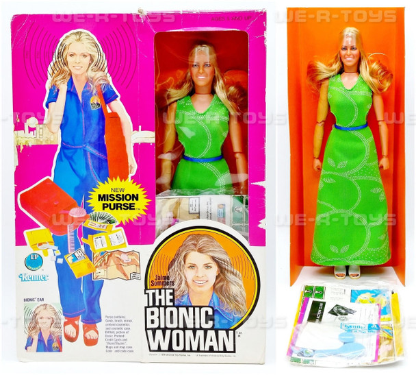 Bionic Man The Bionic Woman Jamie Sommers Doll 1977 Kenner Special Edition # 65810