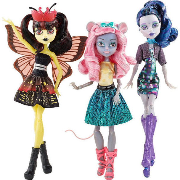 Monster High Boo York Luna Matthews Mouscedes King Elle Eedee 2014 Mattel #CMJ90