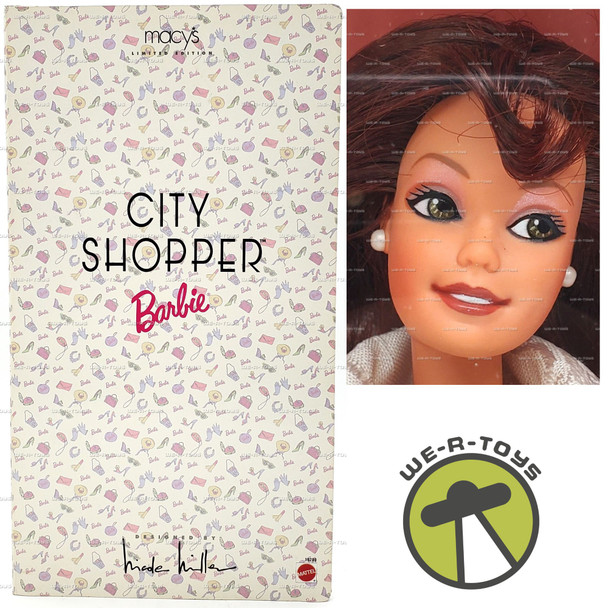 City Shopper Barbie Doll Designed by Nicole Miller Macy's Limited Ed Mattel 1996
