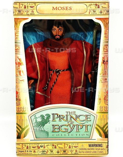 The Prince of Egypt Moses Doll Hasbro 1998 #65159 NEW