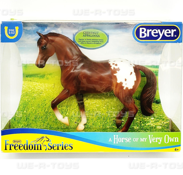 Breyer Freedom Series Very Own Chestnut Appaloosa Horse Figurine #937 NEW