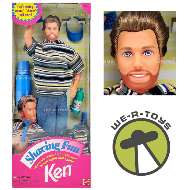 Barbie Shaving Fun Ken Doll 1994 Mattel 12956 NEW