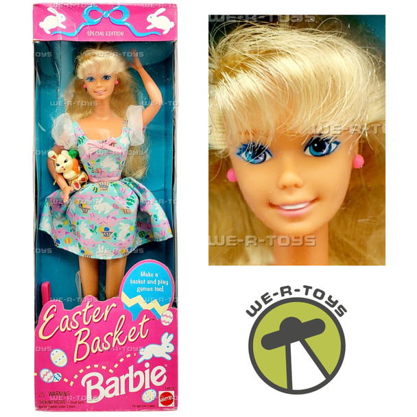 Barbie Easter Basket Doll Special Edition 1995 Mattel 14613