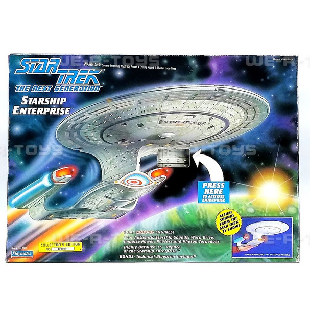 Star Trek The Next Generation Starship Enterprise Collector's Edition Playmates