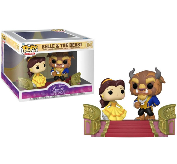 Disney Beauty and The Beast #1141 Belle & The Beast Figure Set Funko 2021 NEW