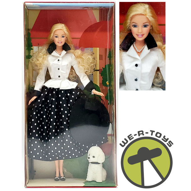 Barbie AVON Talk of the Town Doll with Dog 2003 Mattel B6376