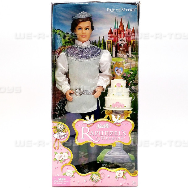 Barbie Rapunzel's Wedding Prince Stefan Groom Doll 2005 Mattel #J1016