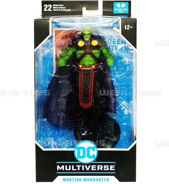DC Multiverse Martian Manhunter DC Rebirth Action Figure 2022 McFarlane #15229
