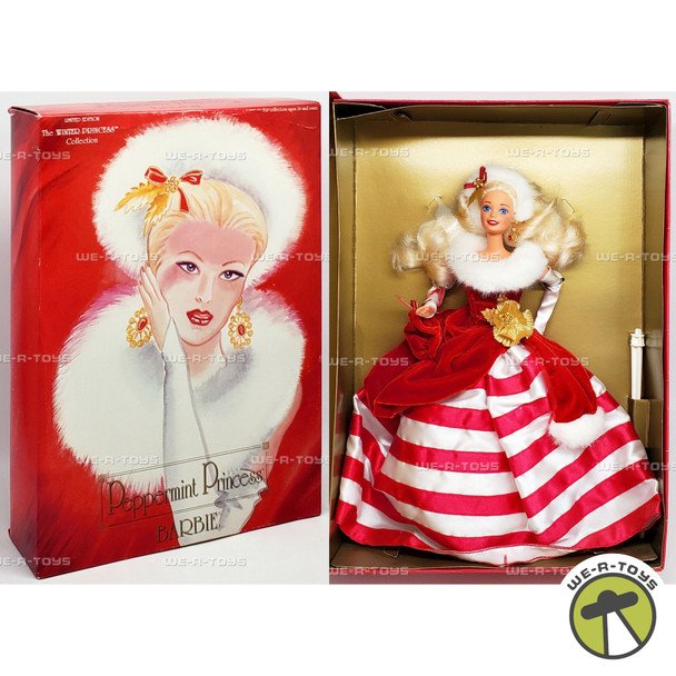 Peppermint Princess Barbie Doll Limited Edition 1994 Mattel 13598