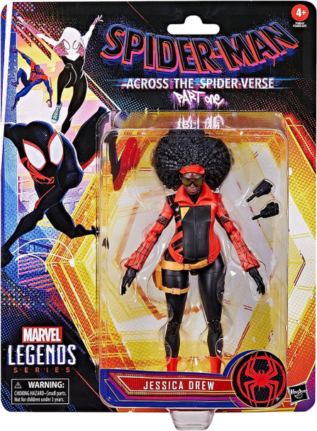 Marvel Legends Spider-Man Across The Spider-Verse Jessica Drew 6" Action Figure