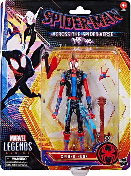 Marvel Legends Spider-Man Across The Spider-Verse Spider-Punk 6" Action Figure