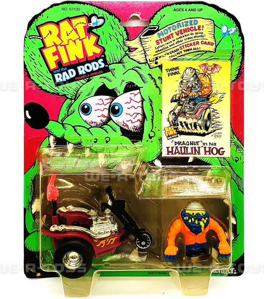 Rat Fink & the Rat Rods Dagnut in his Haulin Hog Figure & Vehicle Kenner #57130