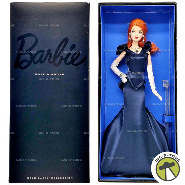 Hope Diamond Barbie Doll Smithsonian Gold Label Collector Series Limited Edition