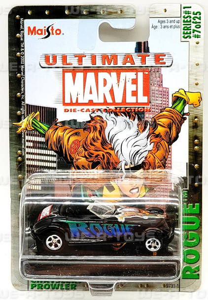 Maisto Ultimate Marvel Series 1 #7 Rogue Chrysler Prowler Vehicle NRFP