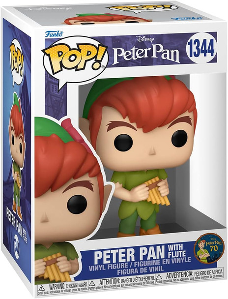 Funko Pop! Disney Peter Pan 70th Anniversary 1344 Peter Pan with Flute Figure