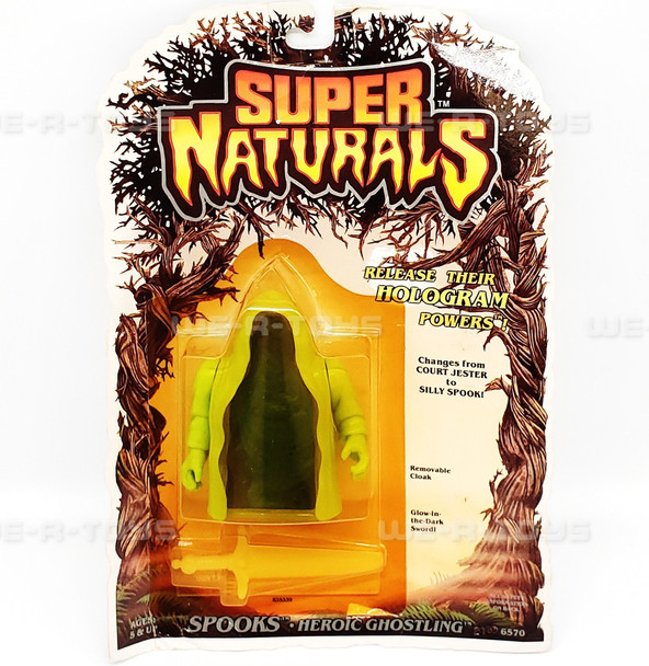 Super Naturals Spooks Heroic Ghostling Figure 1986 Tonka #6570 NEW