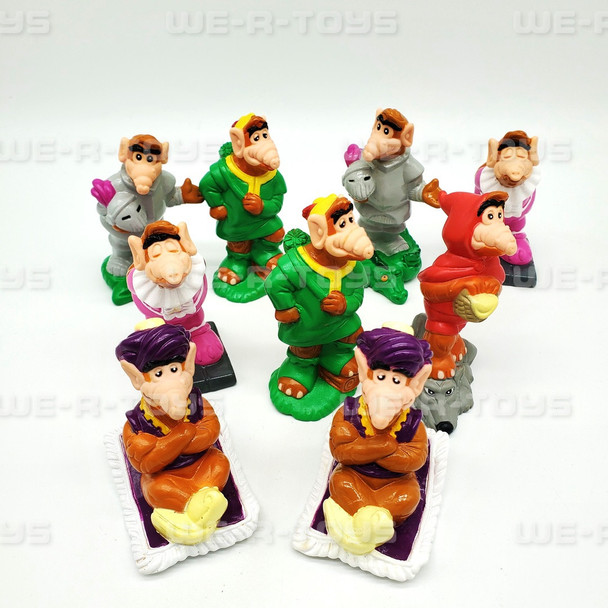 ALF Wendy's Kids Meal ALF Tales Figurines Lot of 9 1990