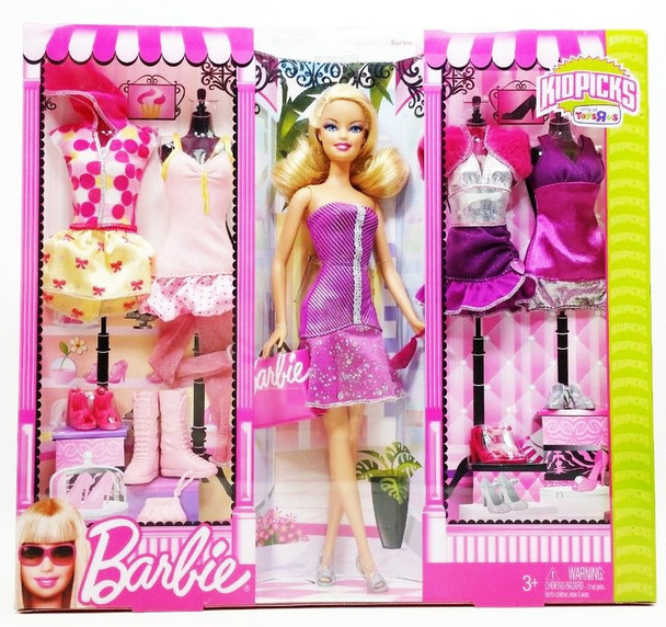 Barbie KidPicks Toys R Us Exclusive Doll and Fashions Set 2009 Mattel T3540