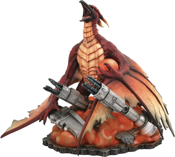 Godzilla Rodan 1993 Godzilla Gallery Diorama Deluxe PVC Figure Diamond Select Toys
