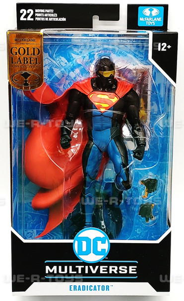 DC Multiverse Eradicator Shock Wave Gold Label Figure McFarlane Toys 2023 NEW
