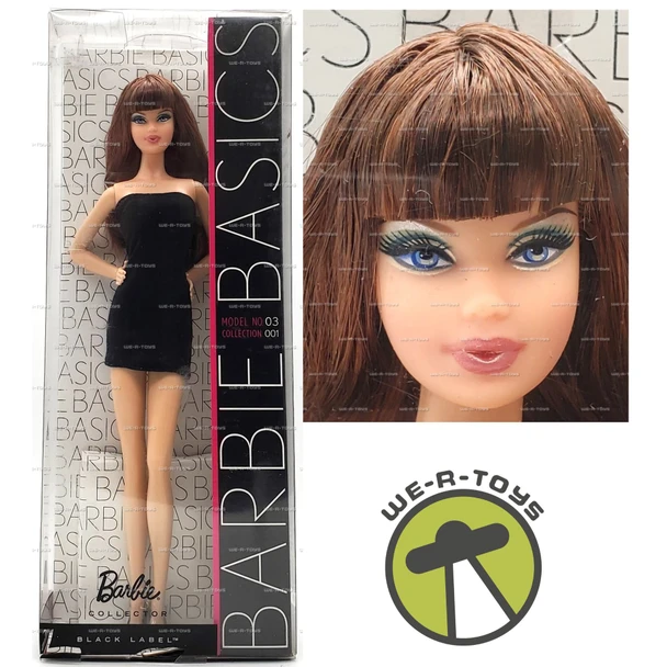 Barbie Basics Doll Auburn Hair Model No. 03 Mattel #R9921