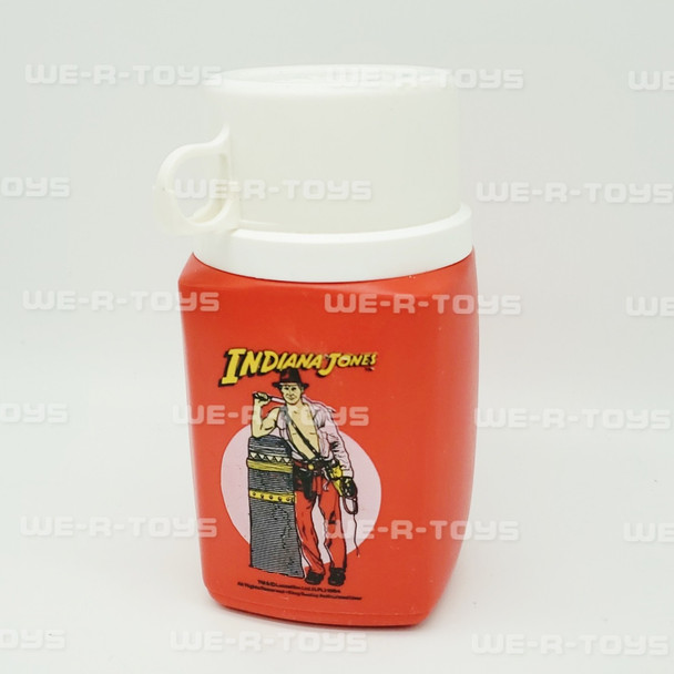 Indiana Jones 1984 Thermos Cup Lucasfilm Thermal Cup King Seeley USED
