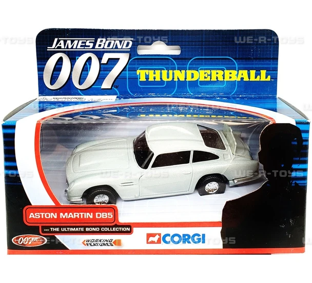 James Bond 007 Thunderball Aston Martin DB5 Car 2002 Corgi #6901 NEW