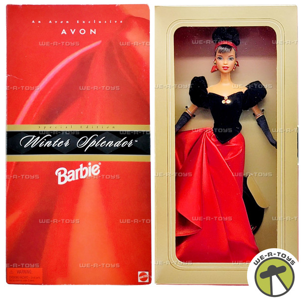 Winter Splendor Barbie Doll Special Edition African American 1998 Mattel 19358