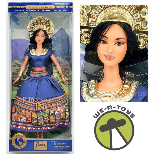 Barbie Princess of The Incas Doll Dolls of The World 2000 Mattel 28373