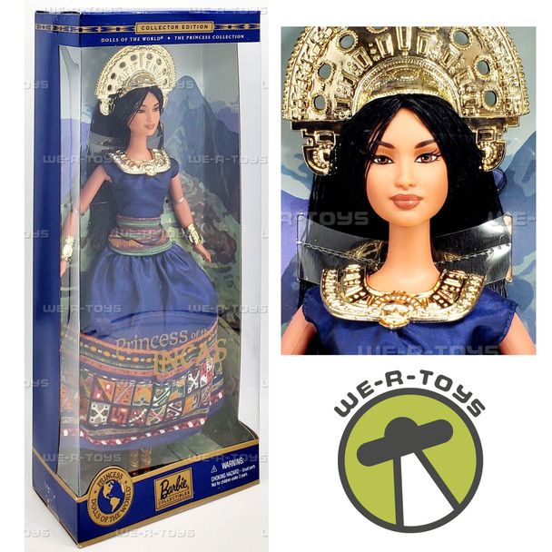 Barbie Princess of The Incas Doll Dolls of The World 2000 Mattel 28373