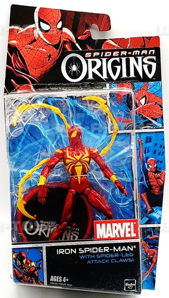 Marvel Spider-Man Origins Iron Spider-Man Action Figure Hasbro 2006 #79632 NEW