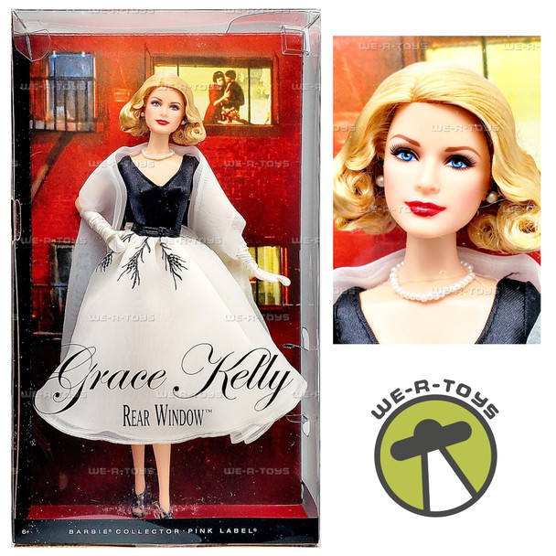 Barbie Collector Rear Window Grace Kelly Doll Pink Label 2011 Mattel V7554