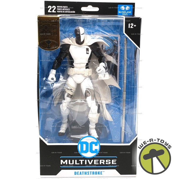 DC Multiverse Deathstroke Action Figure 2022 McFarlane Gold Label #15338