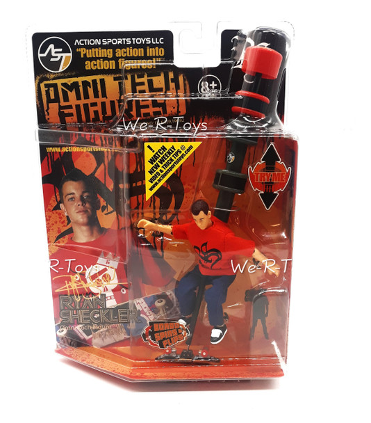 Omni Tech Figures Ryan Sheckler Omni Tech Figure 2008 Action Sports Toys