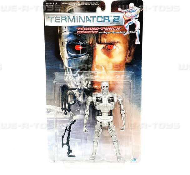 Terminator 2 Techno-Punch Terminator Action Figure With Super Smashing Action