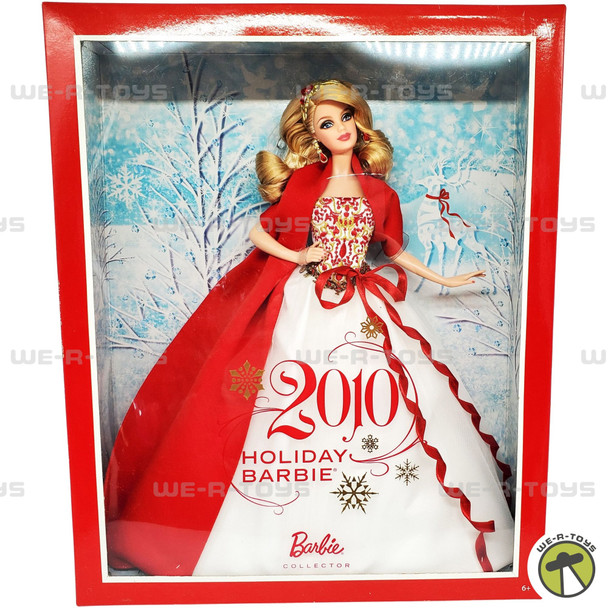 2010 Holiday Barbie Doll Collector Edition Mattel R4545