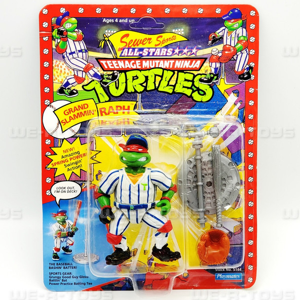 Teenage Mutant Ninja Turtles Sewer Sports All-Stars Teenage Mutant Ninja Turtles Grand Slammin' Raph NRFP